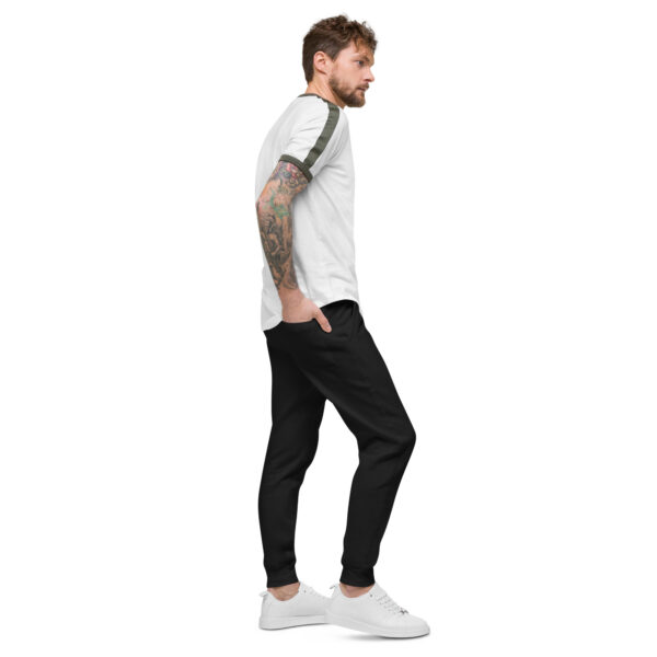 CC Unisex Black Fleece Sweatpants - Image 5
